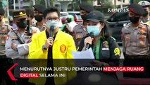 Menkominfo Johnny G Plate Bantah Lakukan Peretasan Jelang Demo: Justru Pemerintah Menjaga