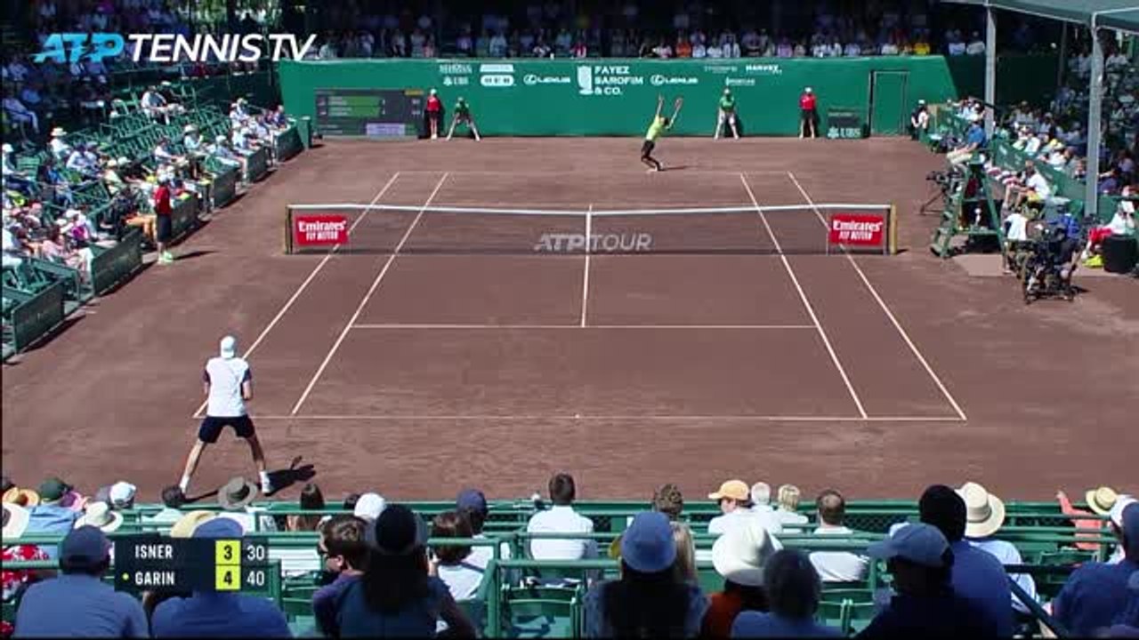 Houston - Isner en finale difficilement