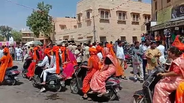 Video: धोरां धरती पर गूंजा जय श्रीराम-जय श्रीराम