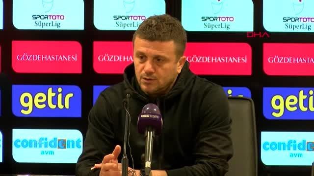 SPOR Öznur Kablo Yeni Malatyaspor - GZT Giresunspor maçının ardından