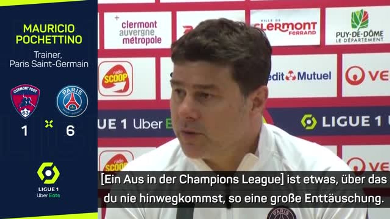 Pochettino: CL-Aus “wird in unseren Köpfen bleiben”
