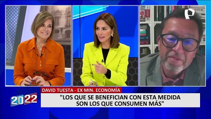 David Tuesta: "Exoneración del IGV es una mala medida"