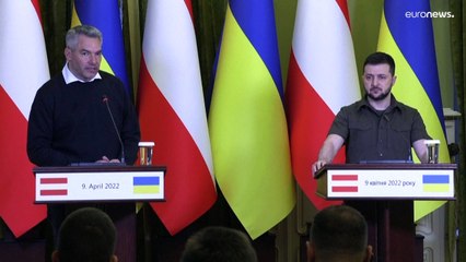 A Boutcha, le chancelier autrichien réclame une enquête de l'ONU pour les crimes de guerre