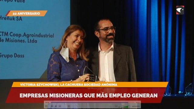 Victoria Szychowski, La Cachuera Sociedad Anónima, empresas misioneras que más empleo generan