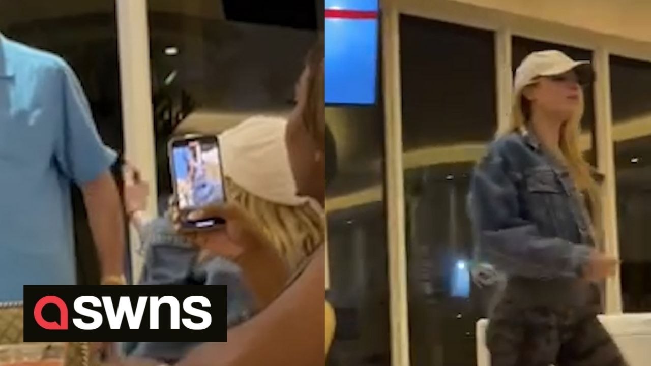 Only Fans model Courtney Clenney flees from hotel bar after being confronted by angry guests days after being arrested for her boyfriend's murder