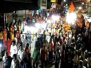 video- धर्ममय हुई छोटीकाशी बूंदी, पग-पग पर हुआ पुष्पवर्षा से स्वागत