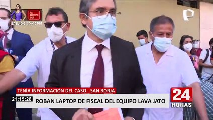 Fiscal adjunta del caso Lava Jato denuncia robo de laptop con información reservada