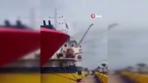 Cezayir’de yolcu gemisi ile petrol tankeri çarpıştı