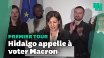 Au second tour, Anne Hidalgo appelle à voter avec 