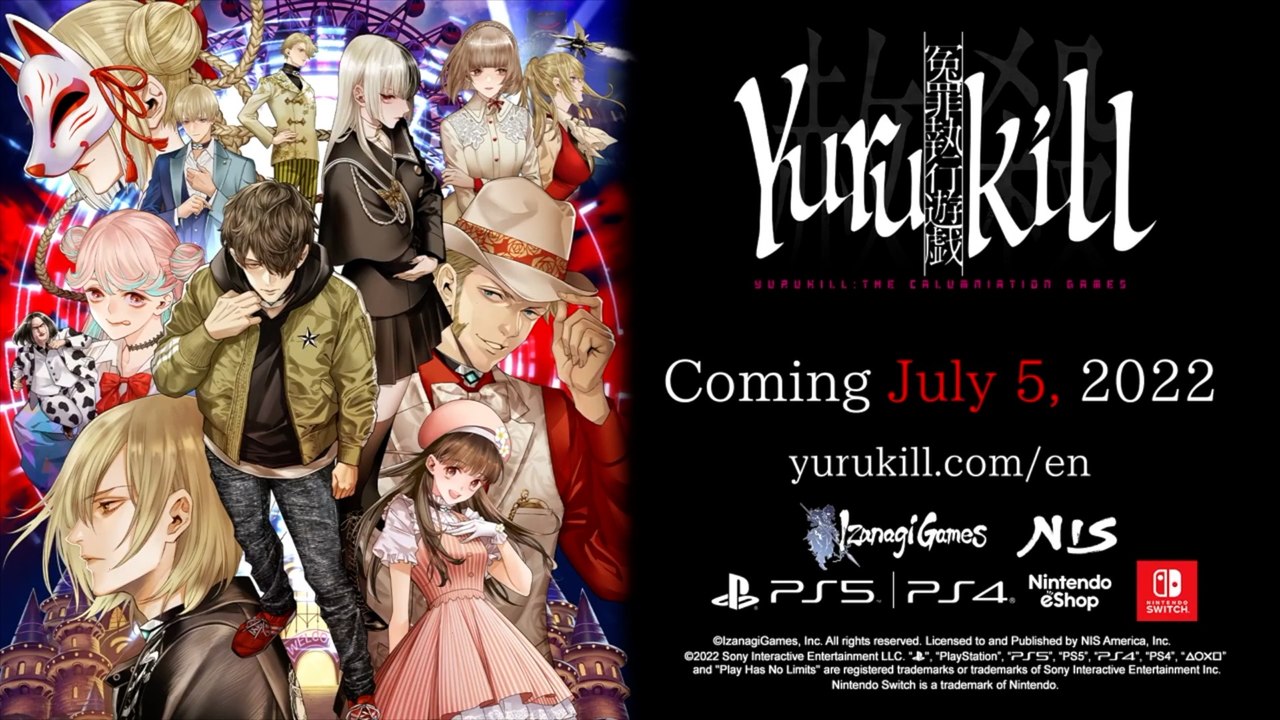 Yurukill The Calumniation Games - Official Story Trailer