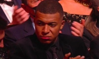 مبابي غاضب بعد حصوله على المركز التاسع في جائزة الكرة الذهبية 2021