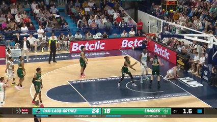 Betclic Elite : Limoges s'impose de justesse contre Pau