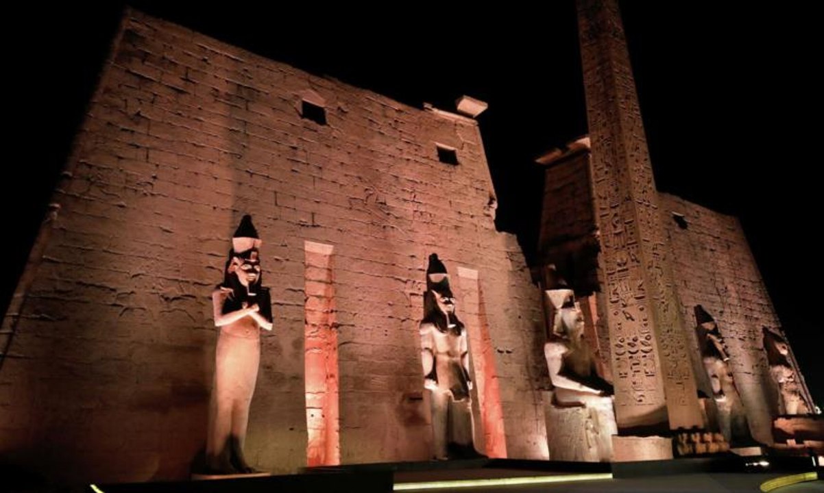 افتتاح طريق الكباش في الأقصر المصرية باحتفالية مهيبة