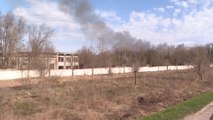 دنيبرو.. قصف روسي دمر مطار العاصمة الرئيسي
