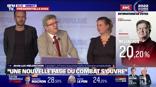 Jean-Luc Mélenchon: Il ne faut pas donner une seule voix à Madame Le Pen