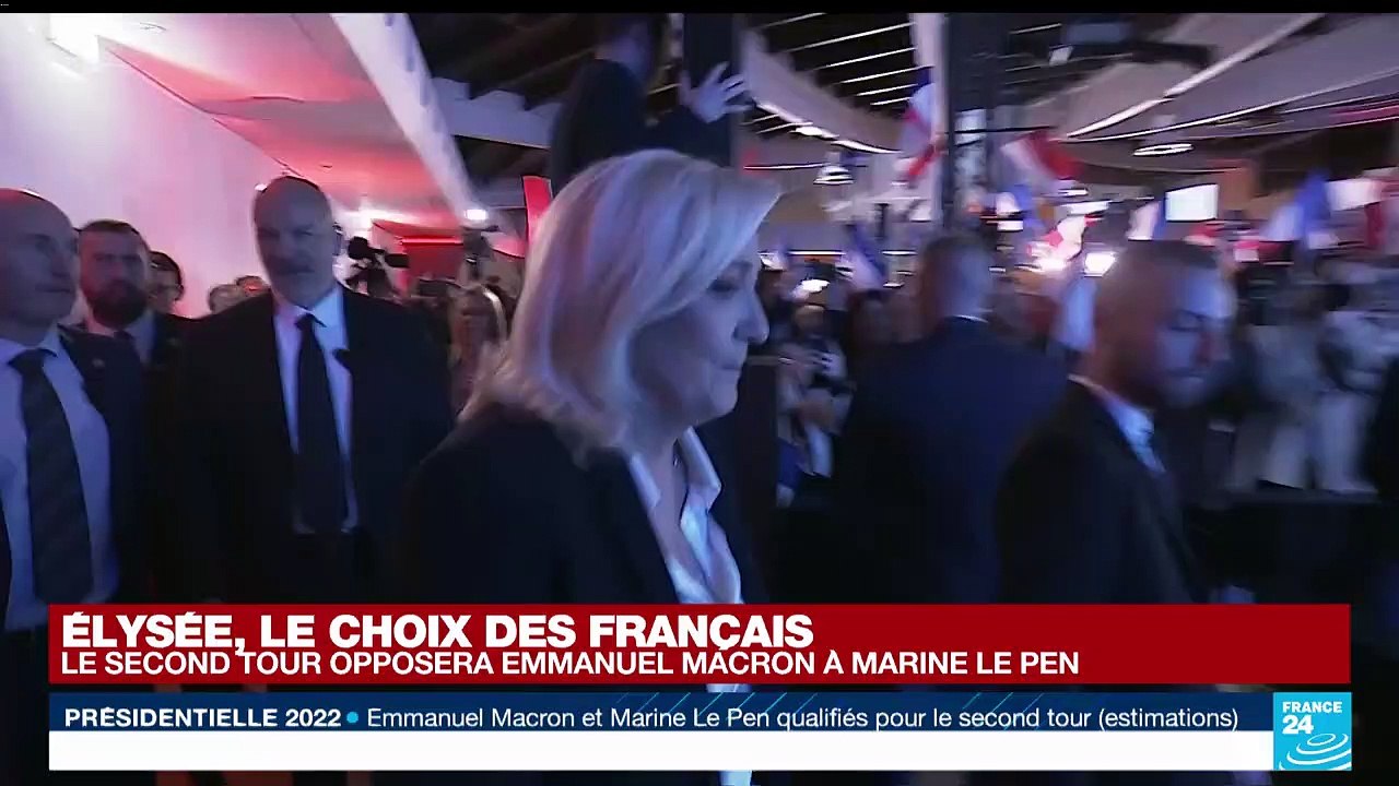 REPLAY - Marine Le Pen, qualifiée pour le 2nd tour de l’élection présidentielle française