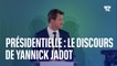 Le discours de Yannick Jadot à l'issue du premier tour à la présidentielle