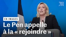 Marine Le Pen veut rassembler « tout ceux qui n'ont pas voté pour Emmanuel Macron »