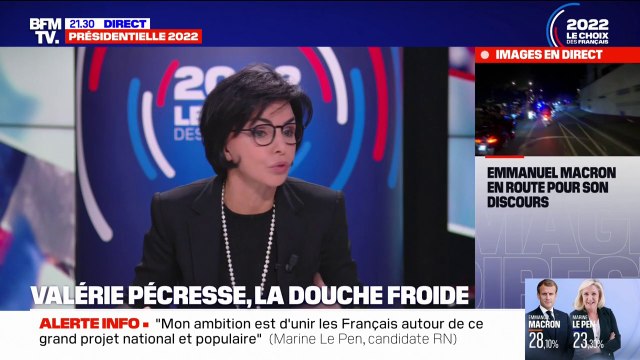 Rachida Dati estime que le score de Valérie Pécresse s'explique par un problème d' incarnation
