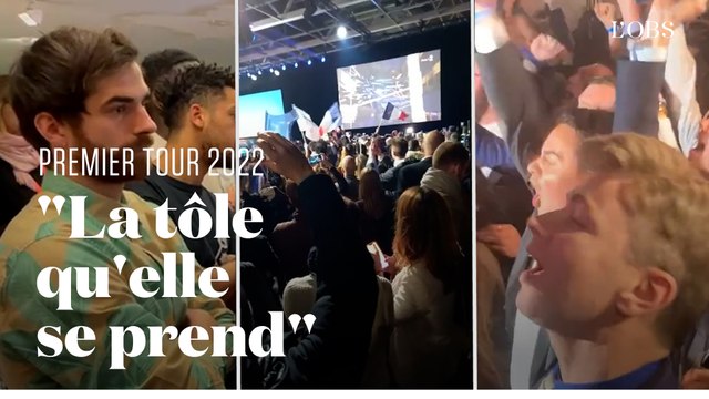 Joie ou déception : dans les QG, les ambiances ont été très différentes au soir du premier tour