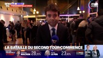 Présidentielle: soulagement au QG de Marine Le Pen, après la qualification de la candidate RN pour le second tour