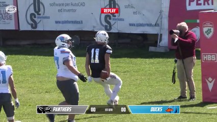 Panthers Parma - Ducks Lazio 45-28, highlights e interviste