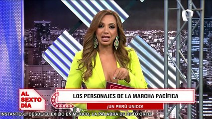 No todo fue violencia: Ellos son los personajes de la marcha pacífica