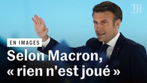 Pour Emmanuel Macron, « rien n'est joué » pour remporter le deuxième tour