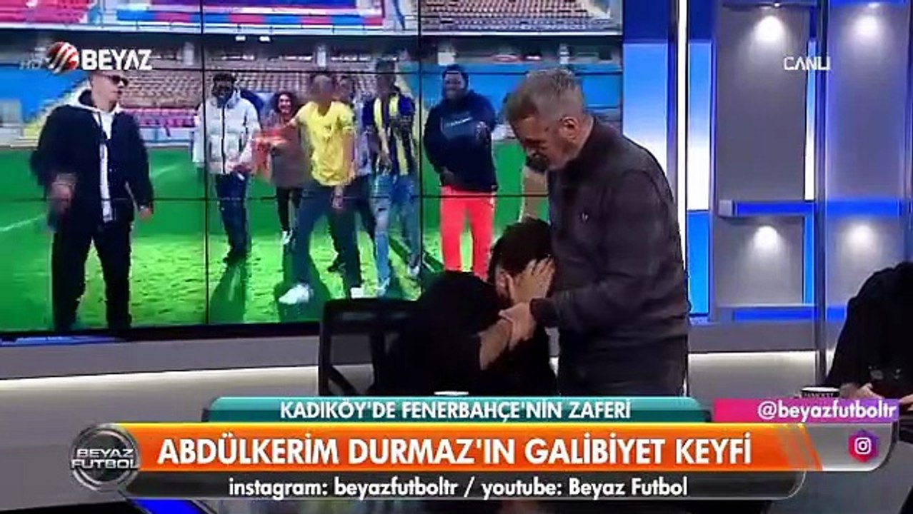 Galibiyet sonrası Rasim Ozan Kütahyalı canlı yayında bayıldı!