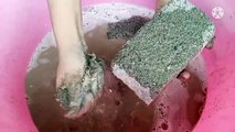 Crunchy Gritty Sand Cement Crumble Water Dipping Cr: Lily Sand ASMR❤