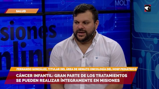 Cáncer infantil: gran parte de los tratamientos se pueden realizar íntegramente en Misiones