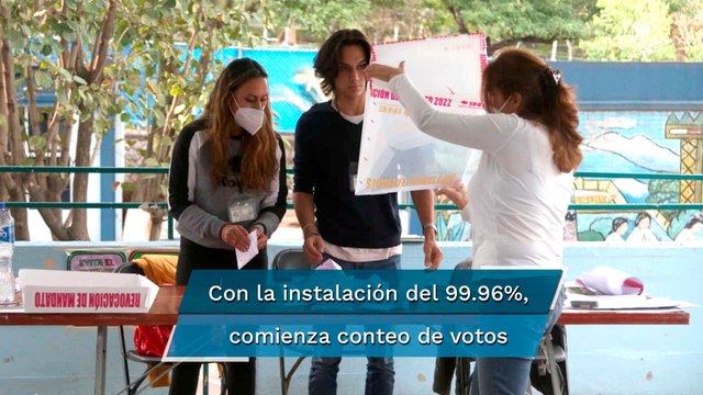 Cierran casillas de la consulta de revocación de mandato