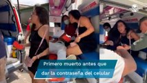 Pese a ser atropellado, mujer enfurece porque su novio se negó a darle la contraseña de su celular