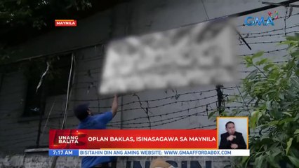 Oplan Baklas, isinasagawa sa Maynila | UB