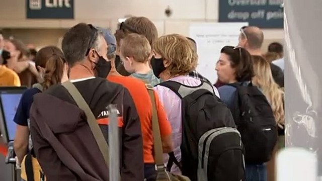 Travellers facing major delays at airports amid staffing shortages