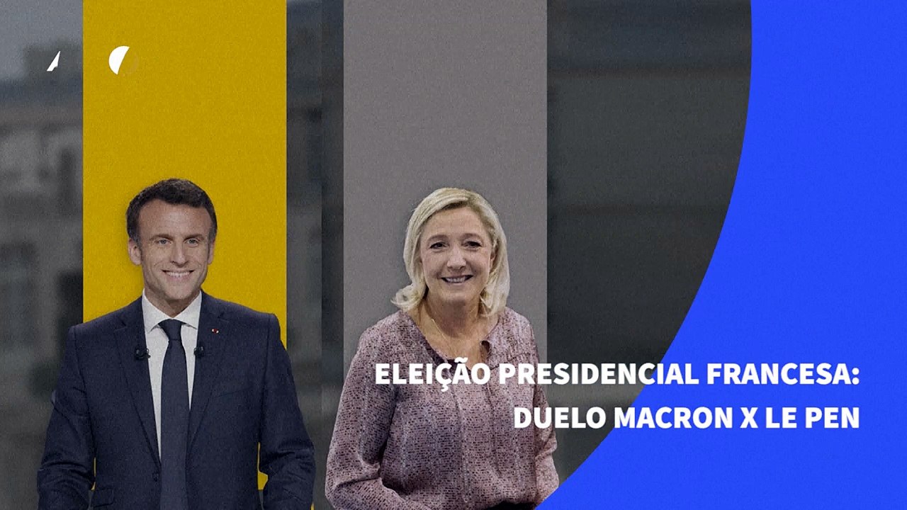 Eleição presidencial francesa: duelo Macron x Le Pen