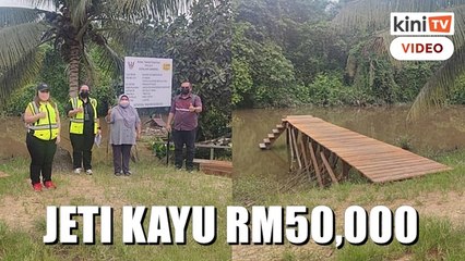 Warga maya persoal kos bina jeti kayu RM50,000 di Miri