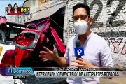 La Victoria: intervienen “cementerio” de autopartes robadas en la zona de San Jacinto