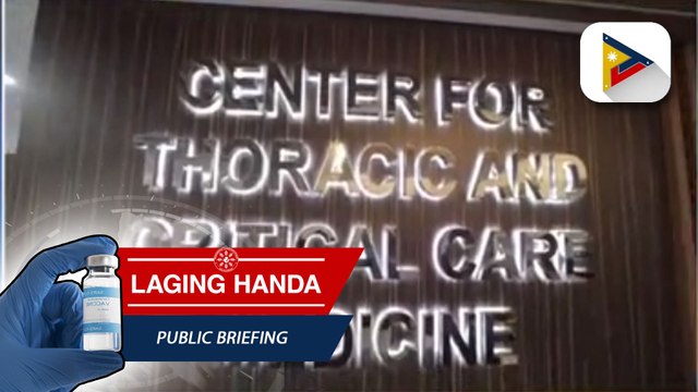 Center for Thoracic and Critical Care Medicine, binuksan na sa Cardinal Santos Medical Center sa San Juan City