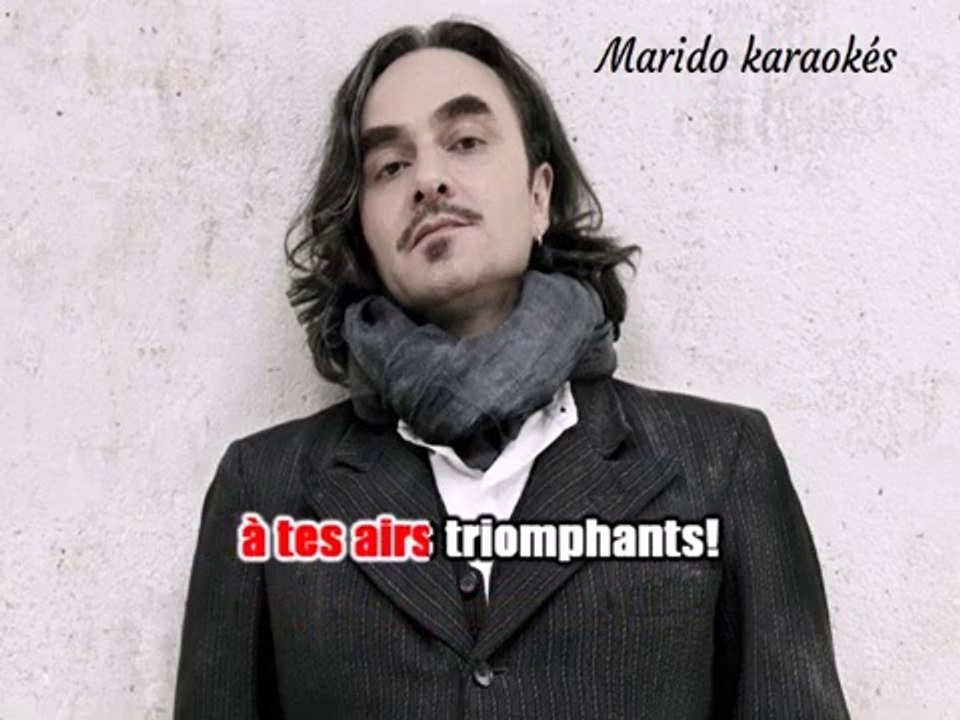 KARAOKE Stephan Eicher - Je te mentirais disant