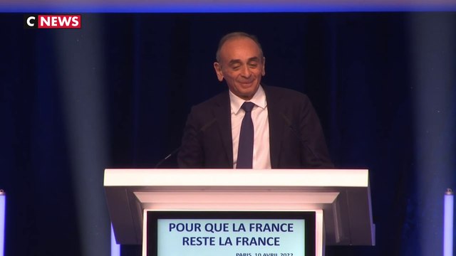 Présidentielle 2022 : Éric Zemmour appelle à faire front contre Emmanuel Macron et à voter Marine Le Pen