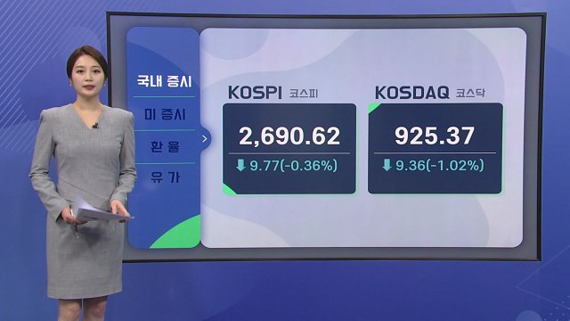 [오늘의 경제지표] 美 연준 공격적 긴축 우려...코스피↓·환율↑ / YTN