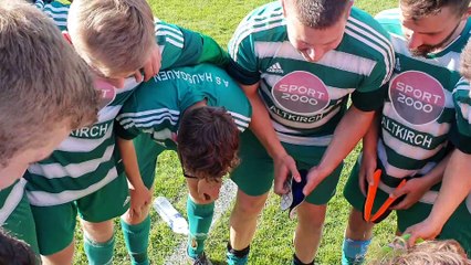 La joie de la victoire des verts de la vallée