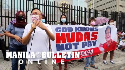 Akbayan urges DOF to "garnish" the bank accounts of the immediate family of Pres. Ferdinand Marcos