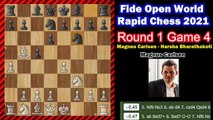 _ How to crush 2500 Elo player _ Magnus Carlsen 2842 - Harsha Bharathakoti 2484 __ Fide Rapid 2021