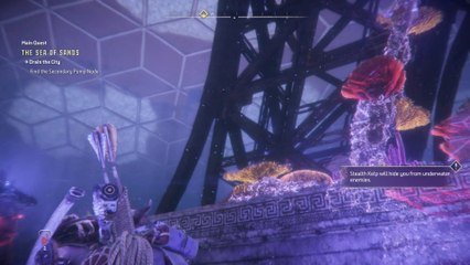 Horizon Forbidden West - The Sea of Sands: Find and Activate The Secondary Pump Diving Mask Gameplay