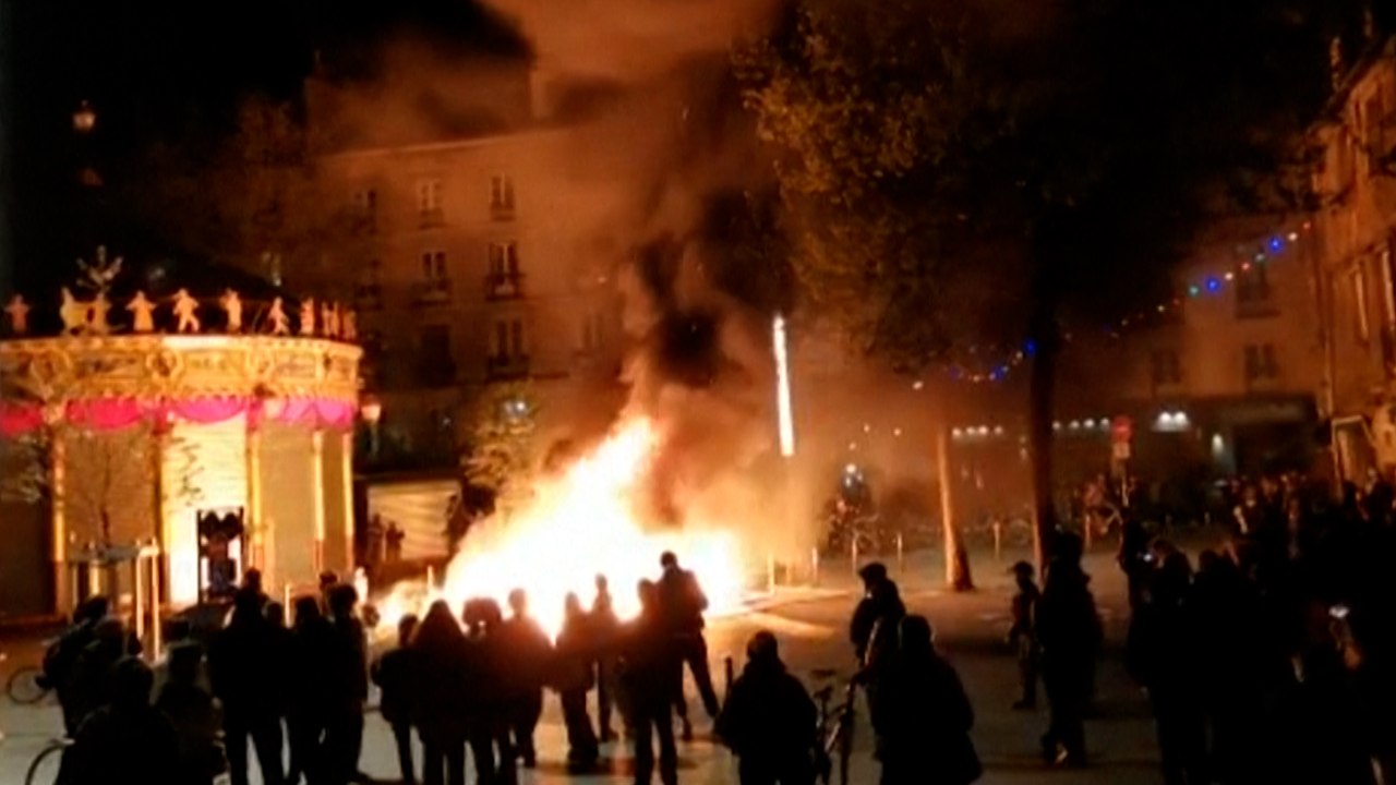 Présidentielle : des incidents à Rennes après l'annonce des résultats