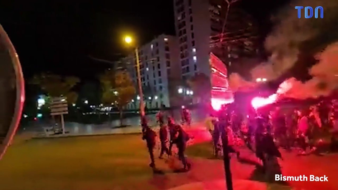 Des incidents ont éclaté à Rennes et à Lyon après l’annonce des résultats de la présidentielle