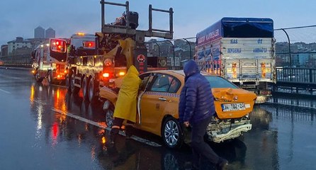 TEM Otoyolu’nda zincirleme kaza: 1 yaralı