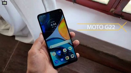 Moto G22 Unboxing and First Impressions- 90Hz Display & Android 12